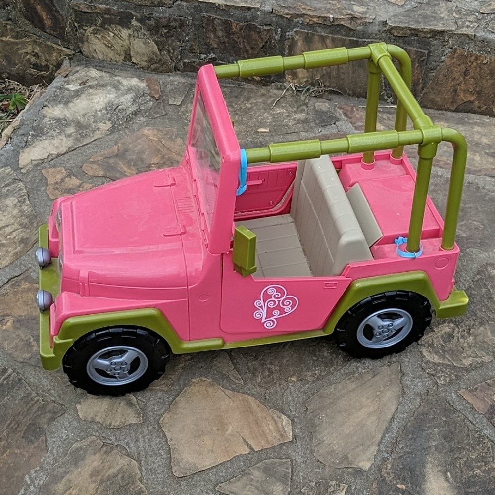Our generation doll jeep